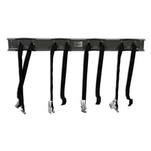 Load image into Gallery viewer, WB4 Gas Cylinder Wall Mount Bracket shown open straps