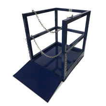 Load image into Gallery viewer, Gas Cylinder Pallet (2x2) - 24" Bulk w/ramp (16")