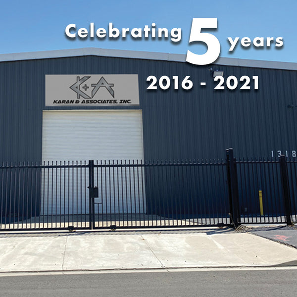 5 Years Karan and Associates, Inc!