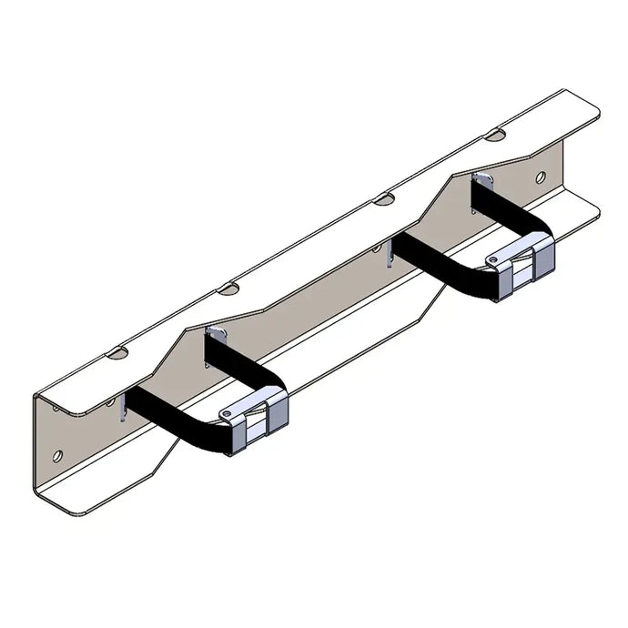 Gas Cylinder Wall Mount Bracket (2x) - Stainless Steel