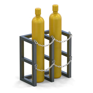 Gas Cylinder Barricade Rack (2x1)