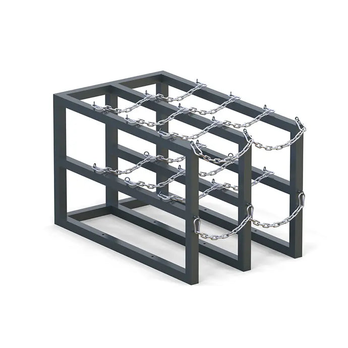 Gas Cylinder Barricade Rack (2x3)