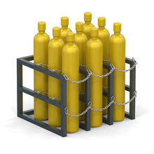 Load image into Gallery viewer, Gas Cylinder Barricade Rack (3x3)
