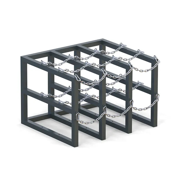 Gas Cylinder Barricade Rack (3x3)