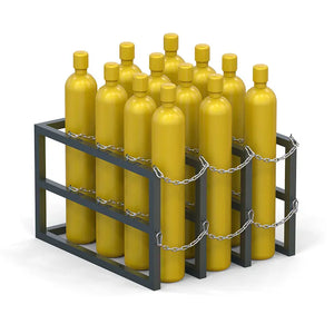 Gas Cylinder Barricade Rack (3x4)