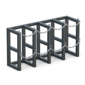 Gas Cylinder Barricade Rack (4x1)