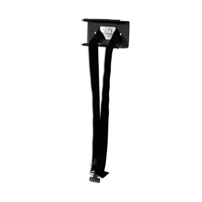 WB1 Gas Cylinder Wall Mount Bracket with open straps