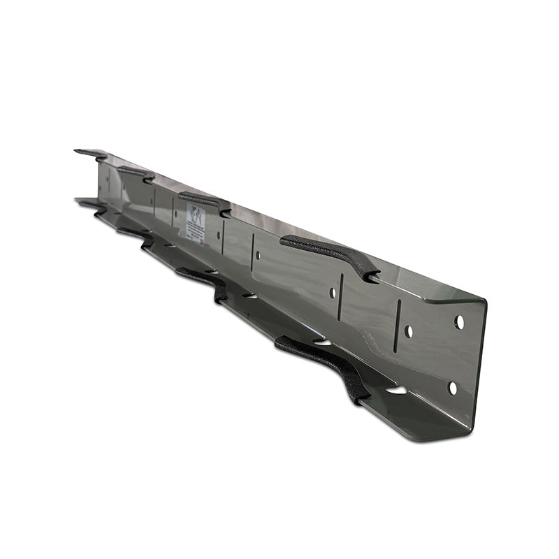 WB3 Gas Cylinder Wall Mount Bracket shown without straps