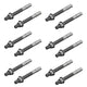 Set of 12 anchor bolts for gas cylinder storage racks