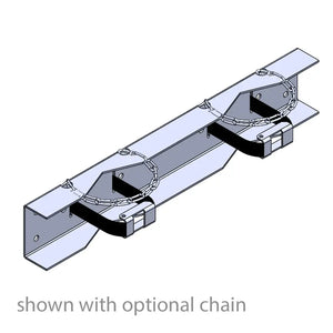 Gas Cylinder Wall Mount Bracket (2x)