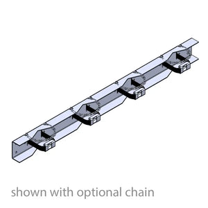 Gas Cylinder Wall Mount Bracket (4x)