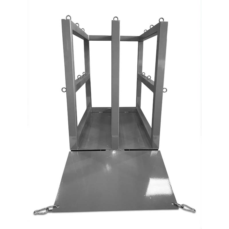 R2X3RPAL ramp gas cylinder pallet - font view