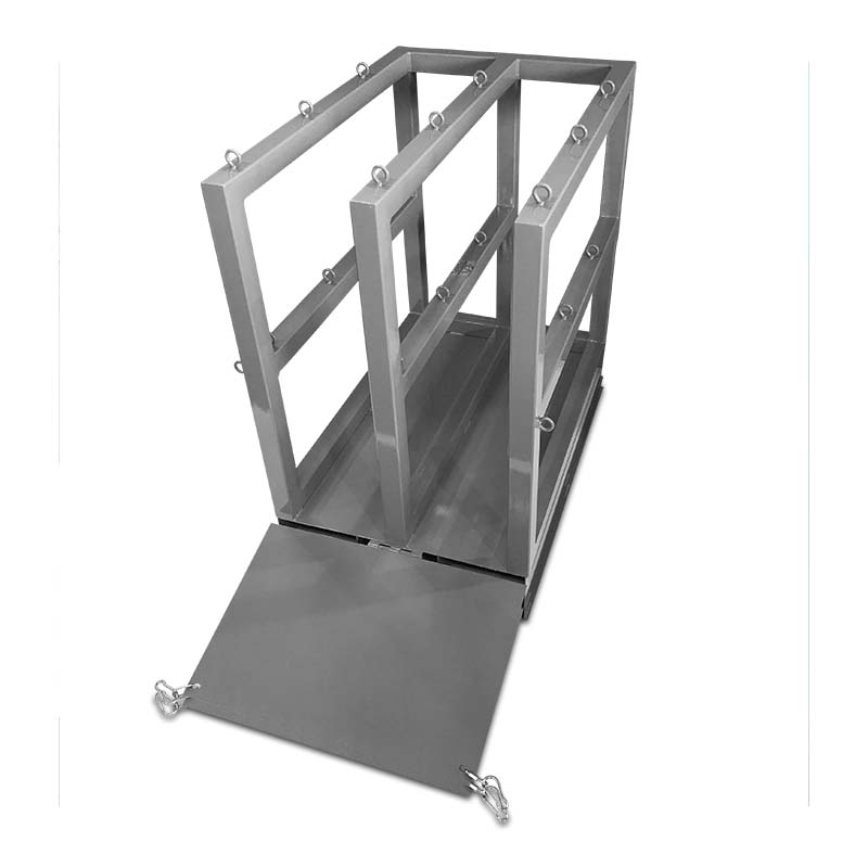 Gas cylinder pallet R2X3RPAL - top view